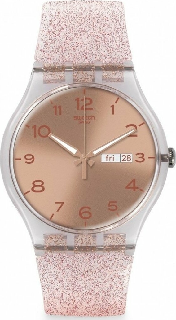 Swatch  Suok703 Plastik Silikon Kadın Kol Saati
