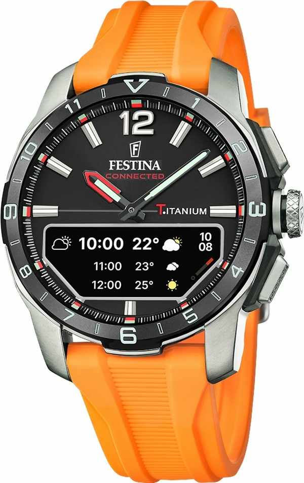 Festına F23000/D Connected-D Orange Erkek Kol Saati