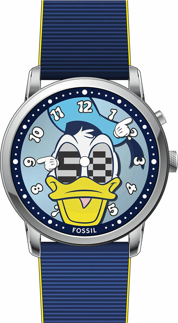 Fossil FLE1233 Disney X Fossil Limited-Edition Donald Duck Big Tic Erkek Kol Saati