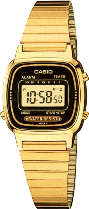 CASIO LA670WGA-1DF Dijital KADIN KOL SAATİ