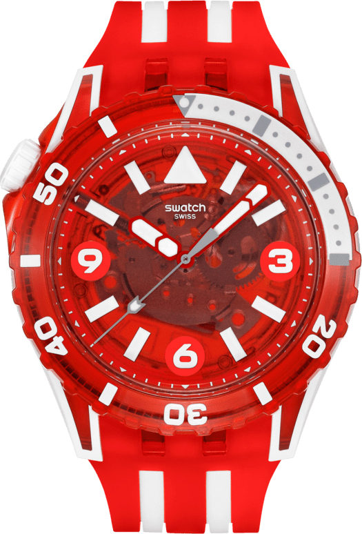 Sscu09R100 Swatch Scubaqua Lion's Mane Erkek Kol Saati Sscu09R100