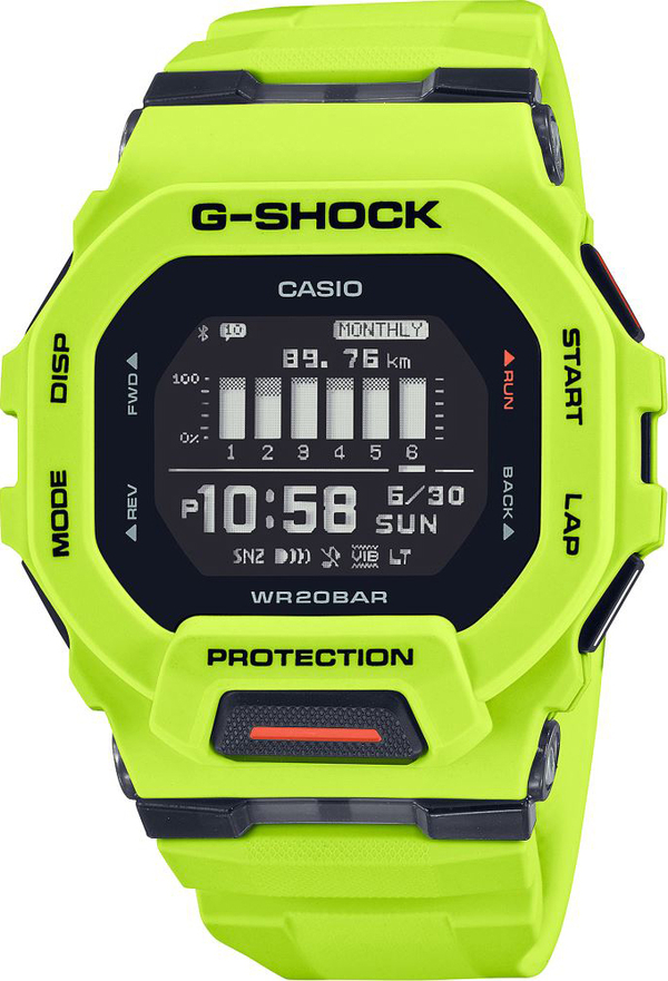 CASIO GBD-200-9DR Dijital ERKEK KOL SAATİ