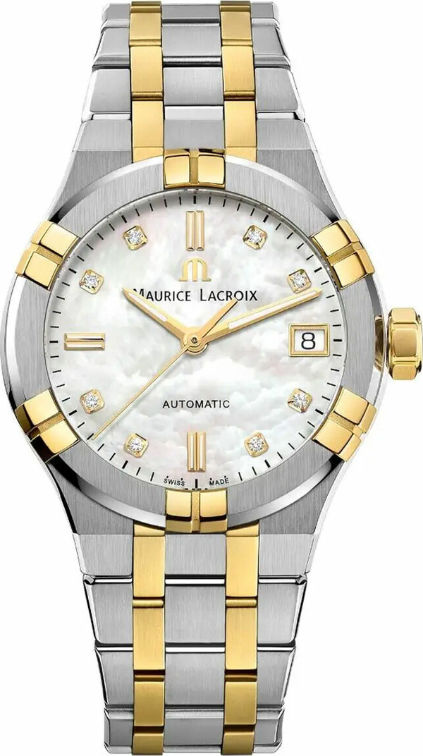 Maurice Lacroix Ml-Aı6006Pvy13170-1 Pırlantalı Kadın Kol Saati