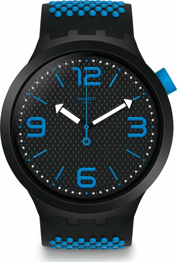 Swatch So27B101 Plastik Silikon Erkek Kol Saati