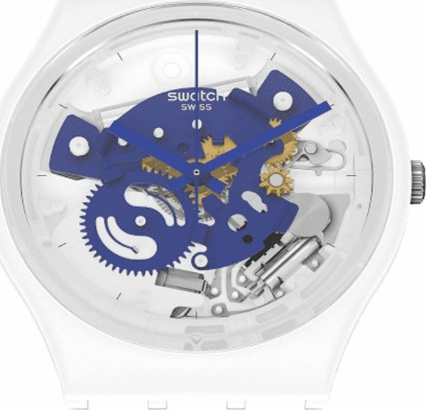 Swatch So31W103 Time To Blue Small Kadın Kol Saati