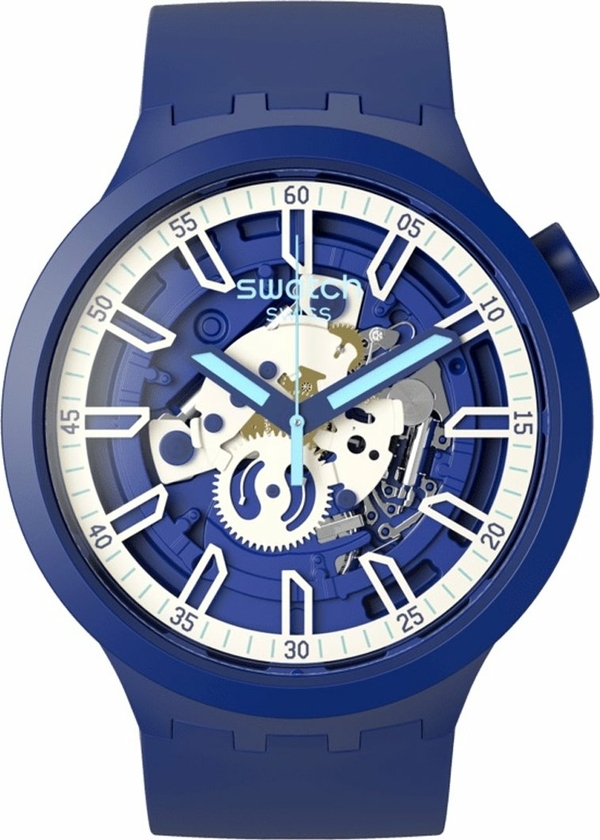 Swatch SB01N102 Iswatch Blue Kol Saati