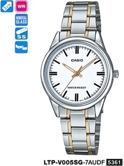 CASIO LTP-V005SG-7AUDF Pilli KADIN KOL SAATİ