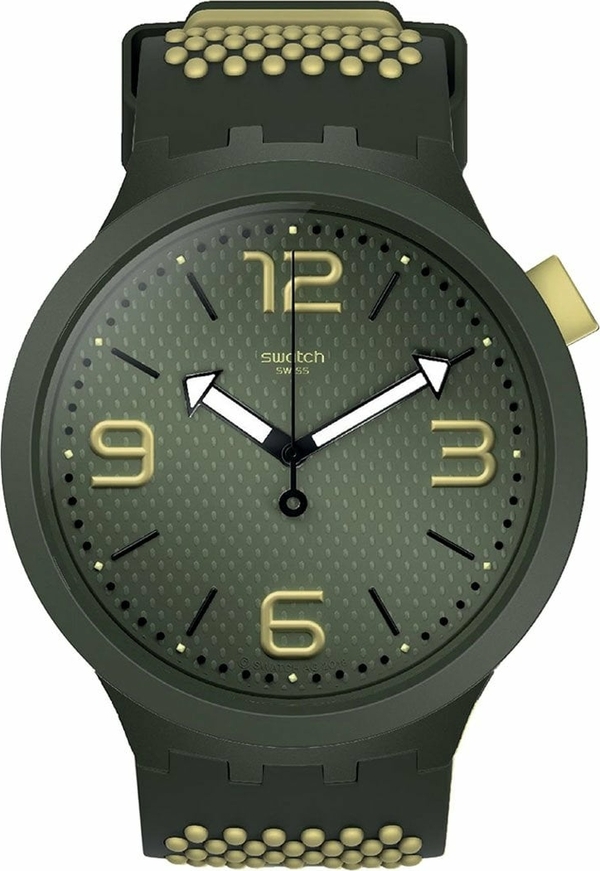 Swatch So27M102 Yeşil Plastik Silikon Erkek Kol Saati