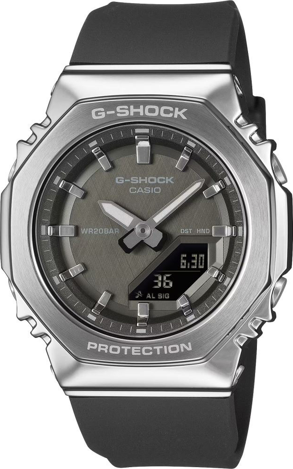CASIO GM-S2110-1A1DR Analog - Dijital KADIN KOL SAATİ