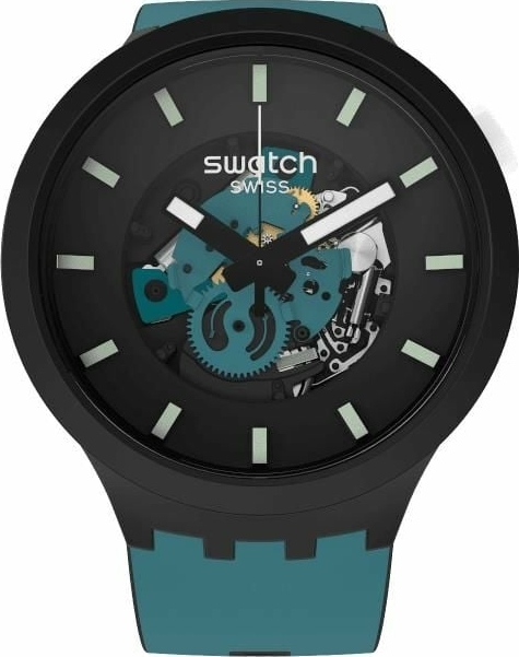 Swatch Night Trip Unisex Kol Saati SB03B107
