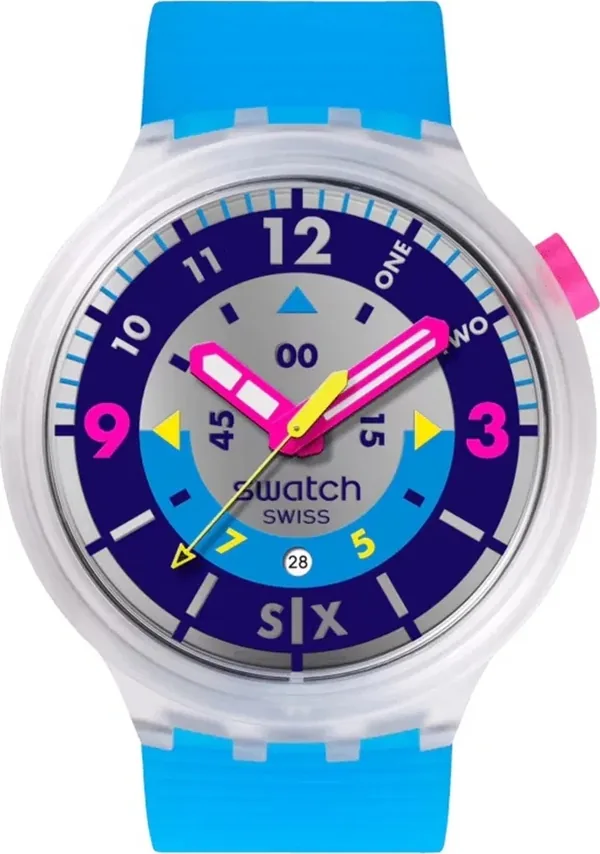 Swatch Neon Hıelo SB01K400 Kol Saati