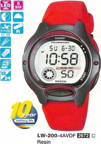 Casio Lw-200-4Avdf Kadın Kol Saati