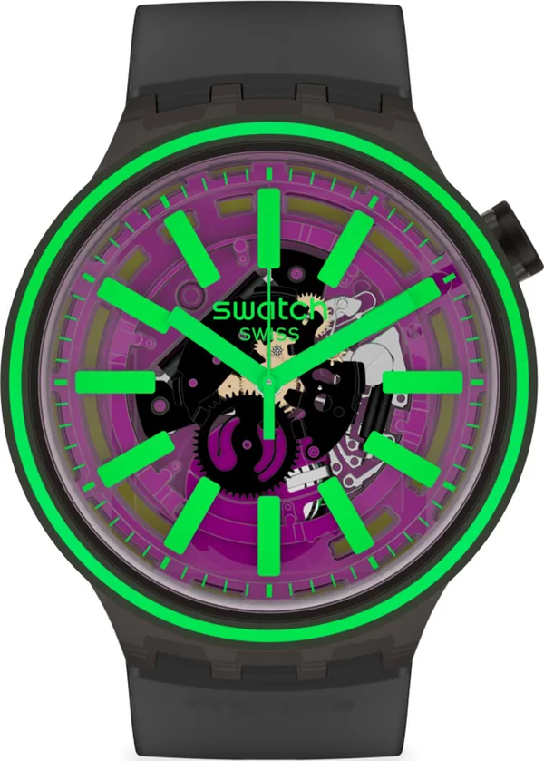 Swatch Big Bold Pink Taste Unisex Kol Saati So27B113