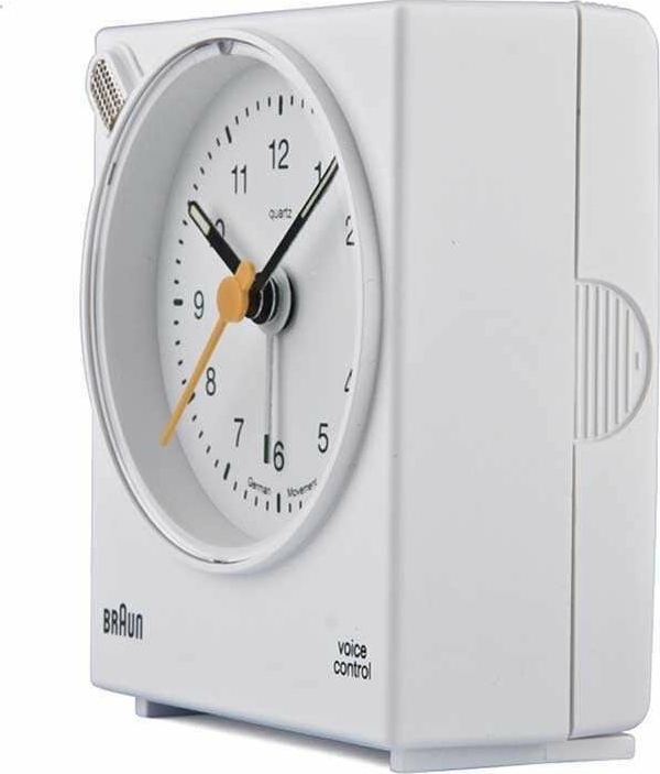 Braun Bnc004Whwh Alarmlı Masa Saat Beyaz Ses Kontrol