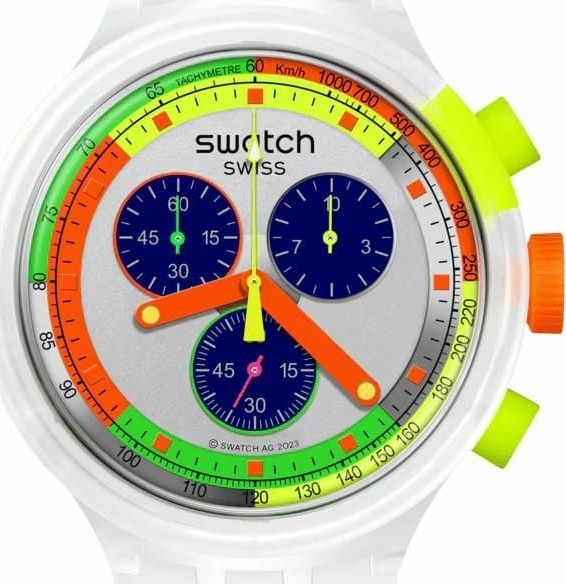 Swatch Swatch Neon Jelly SB02K100 Kol Saati